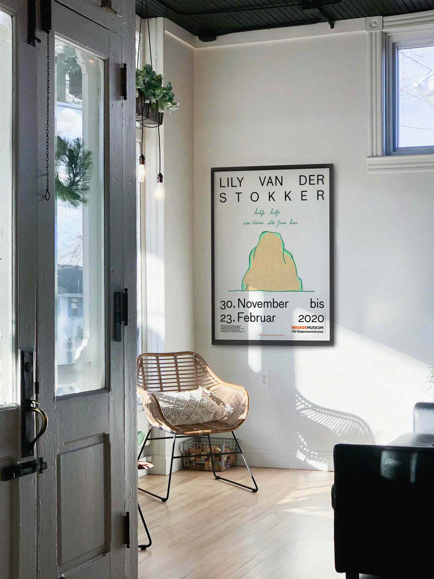 릴리 반 데어 스토커 대형포스터