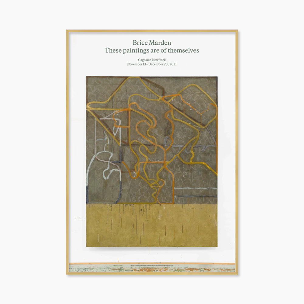 [브라이스 마든] These Paintings Are Of Themselves (액자 포함) 66.7 × 98.7 cm