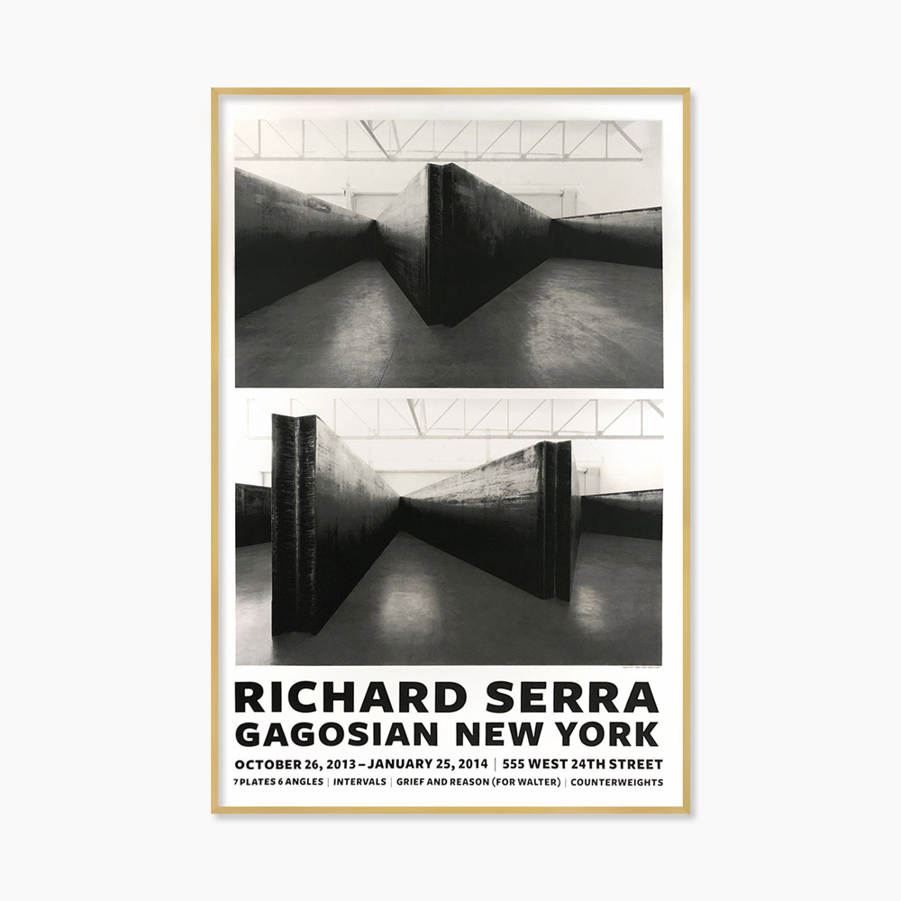리처드 세라 건축 흑백 사진 대형 아트포스터 인테리어포스터 거실 액자