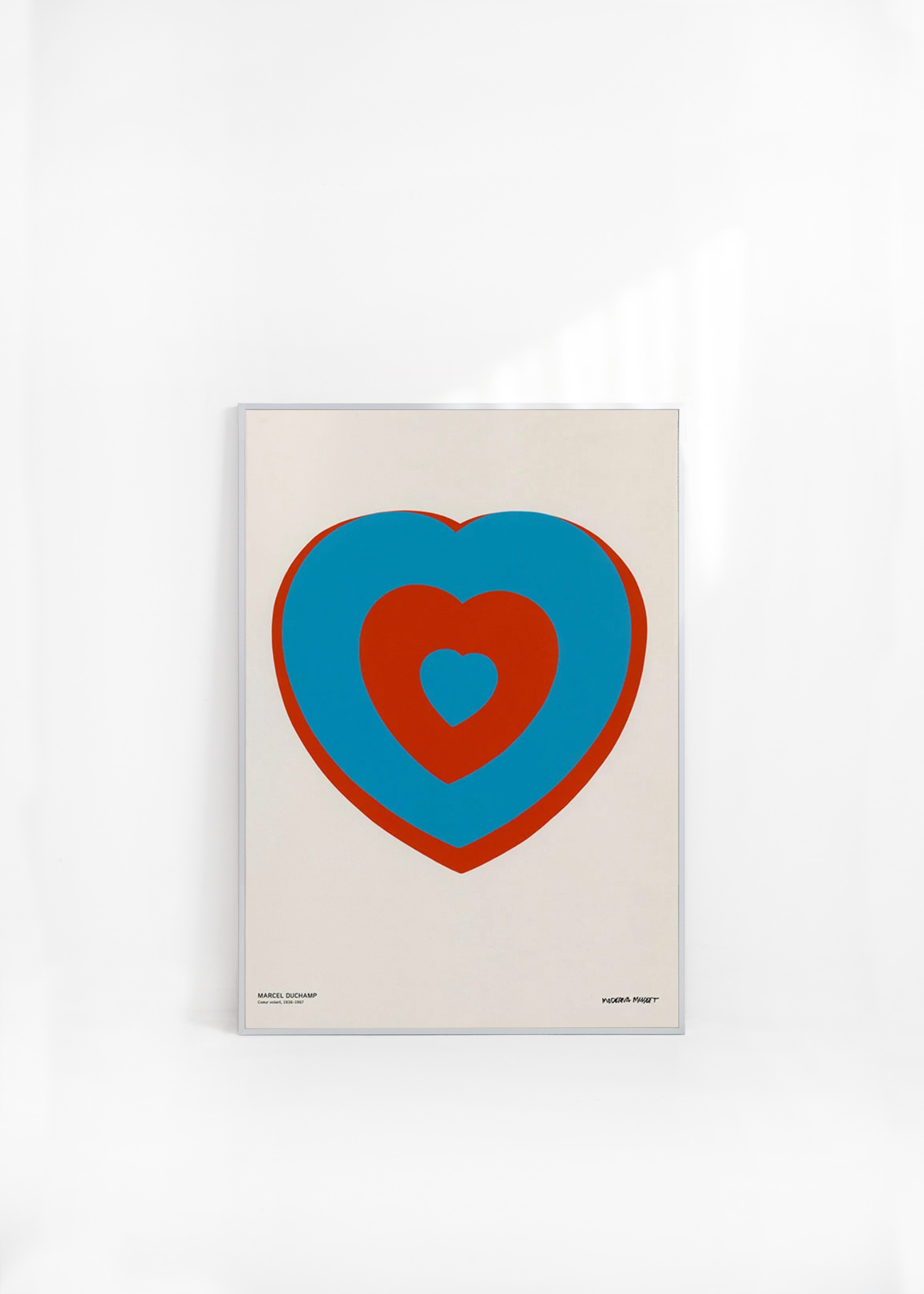 마르셀 뒤샹 하트포스터 거실 액자