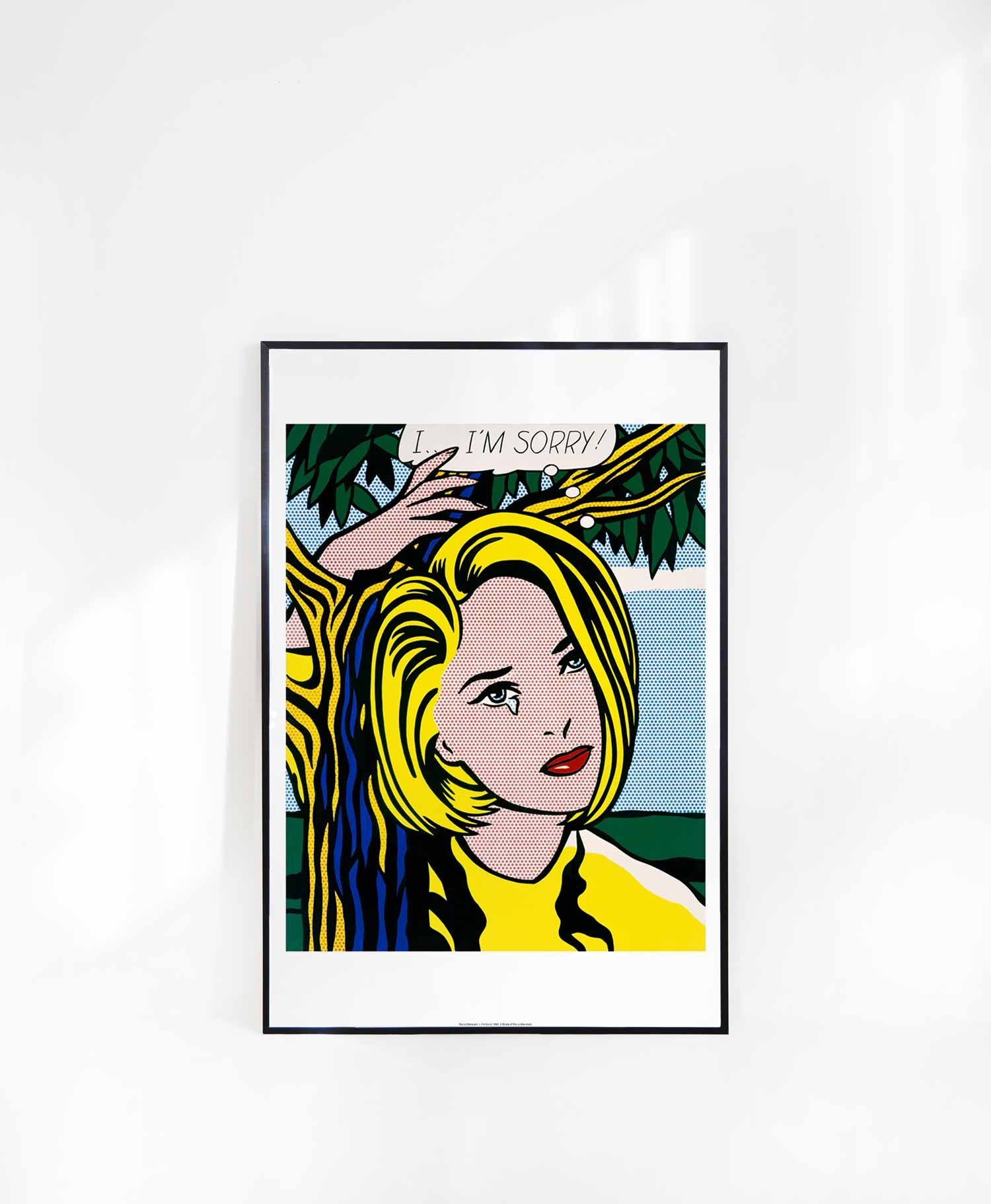 로이 리히텐슈타인 그림 회화 아트포스터 인테리어포스터 액자