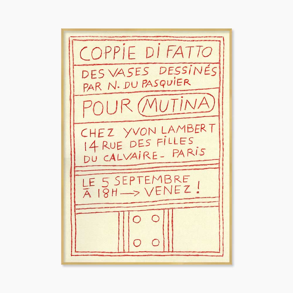 나탈리 뒤 파스퀴에 일러스트 미니 소형 그림 아트포스터 인테리어포스터 액자