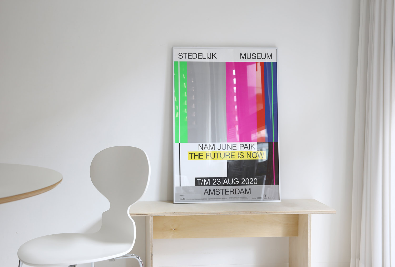 백남준 The Future is Now 명화 그림 아트포스터 인테리어포스터 거실 액자