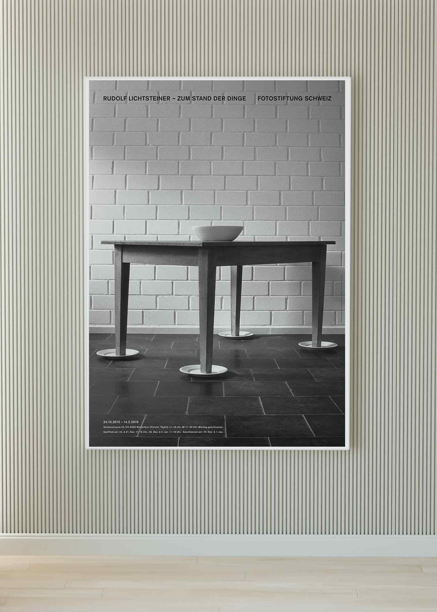 루돌프 리히트슈타이너 정물 흑백 사진 대형 아트포스터 인테리어포스터 거실 액자