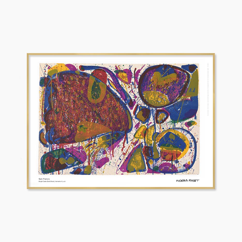 [샘 프랜시스] Bright Jade Gold Ghost 50 x 70 cm