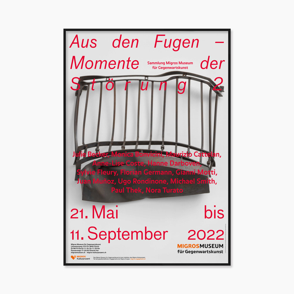 [후안 무뇨스] Aus den Fugen (액자 포함) 89.5 x 128 cm