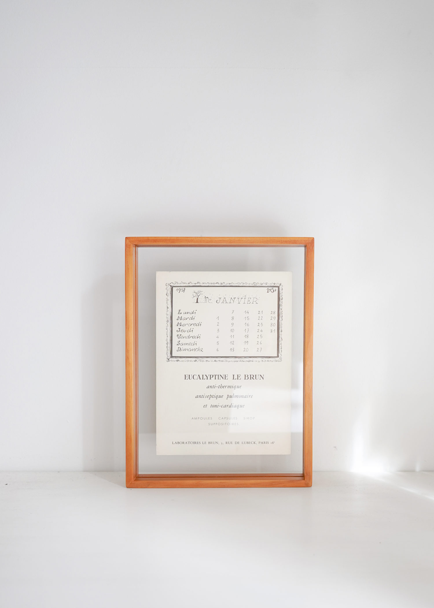 빈티지 장자크 상페 양면 달력 아트포스터 인테리어포스터 액자