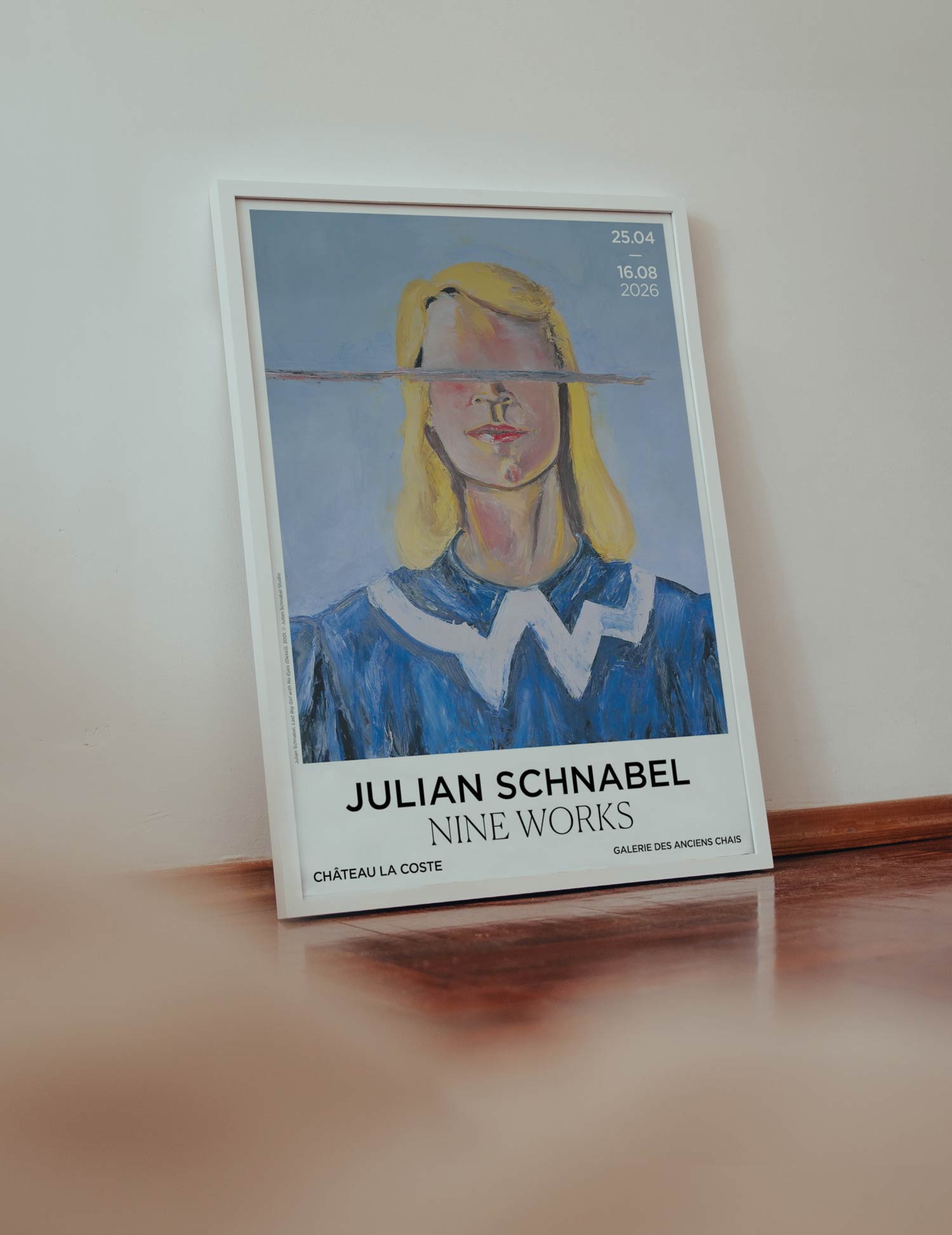 줄리안 슈나벨 Nine Works 인물 회화 아트포스터 인테리어포스터 거실 액자