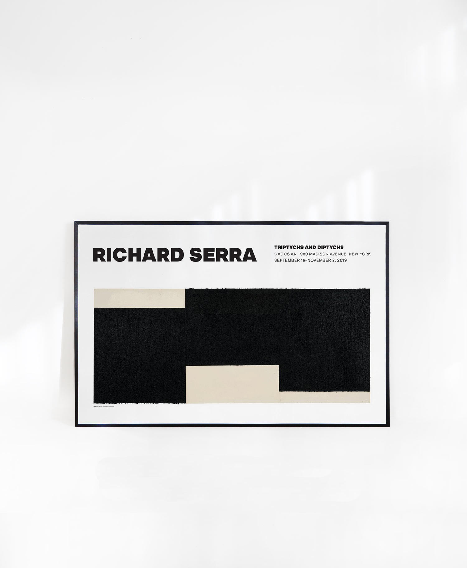 [리처드 세라 Limited] Triptychs And Diptychs (액자 포함) 99 x 63.5 cm - 재입고