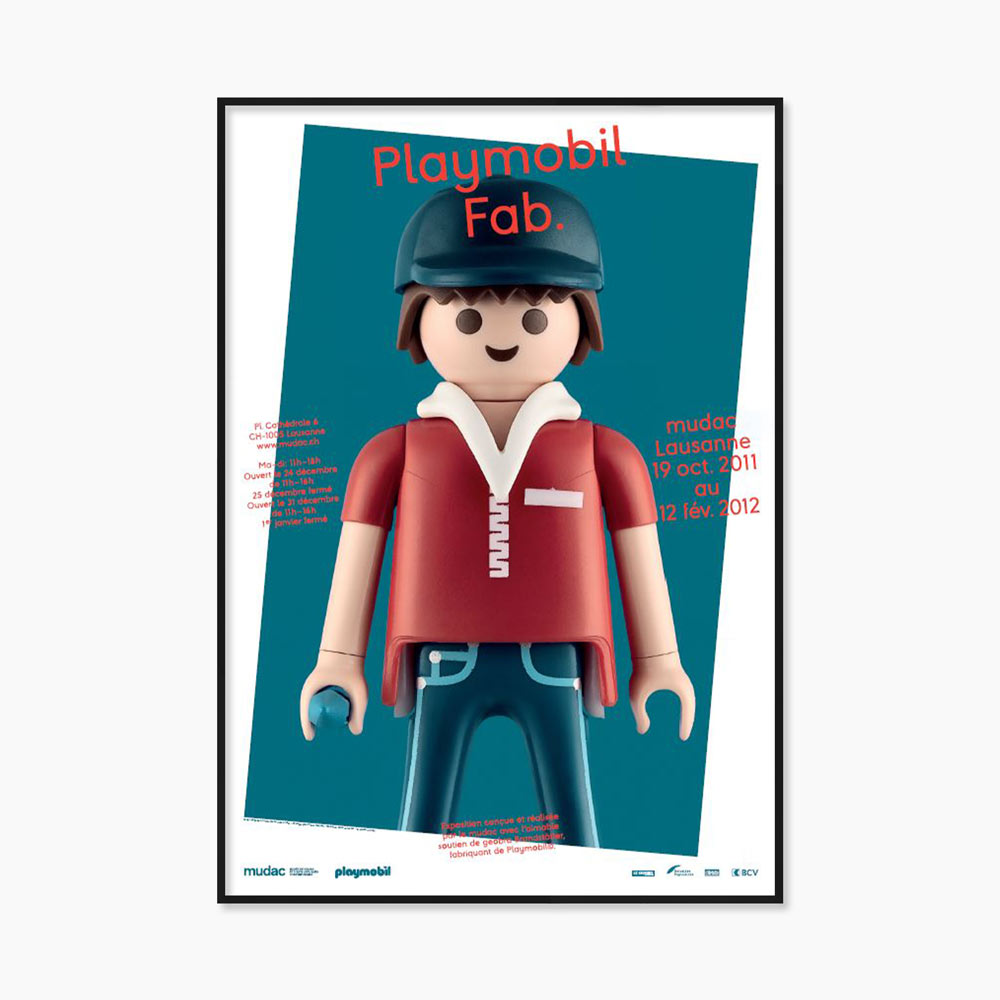 Playmobil Fab (액자 포함) 90 X 128 cm - 재입고