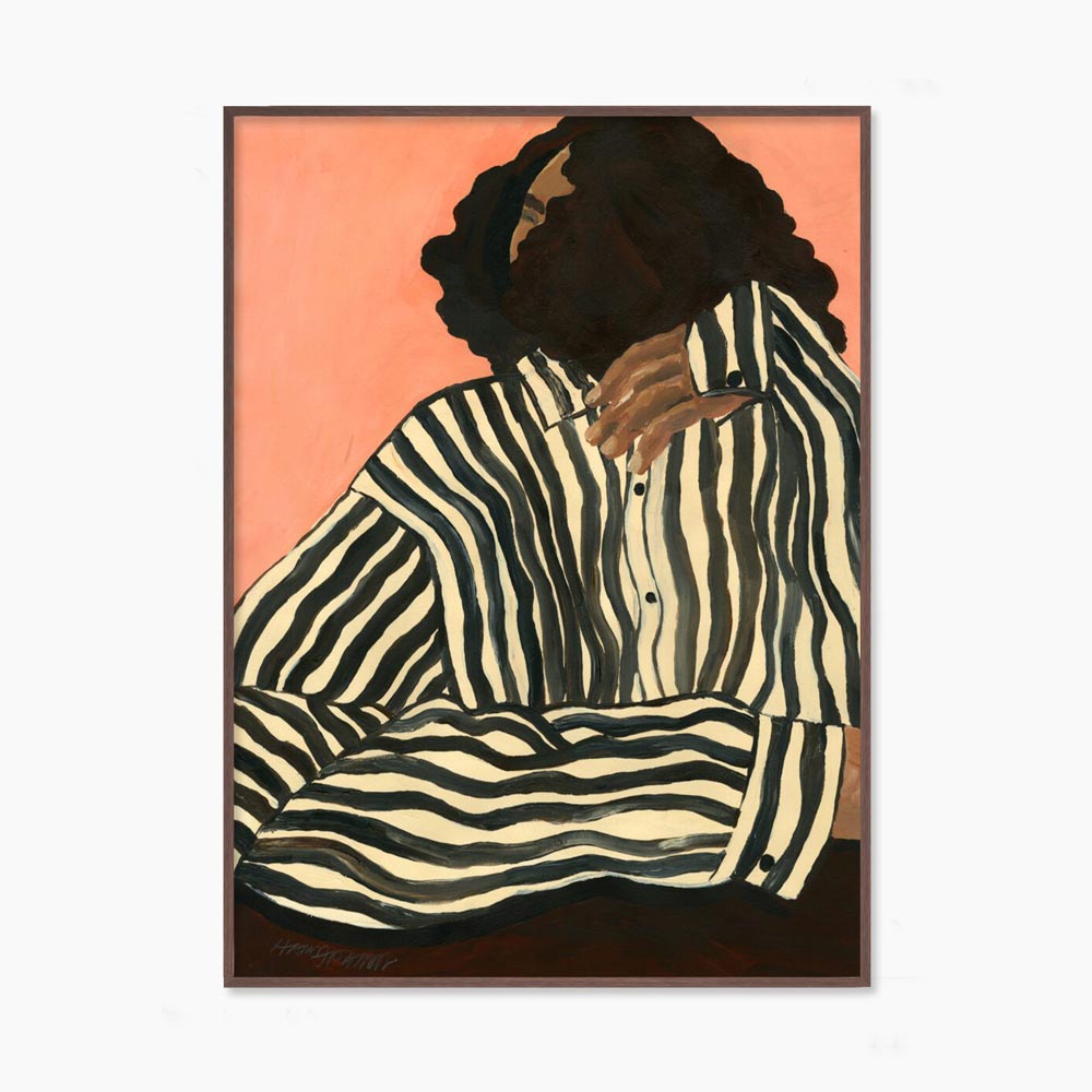 한나 피터슨 Hanna Peterson Serene Stripes그림 아트포스터 인테리어포스터 거실 액자