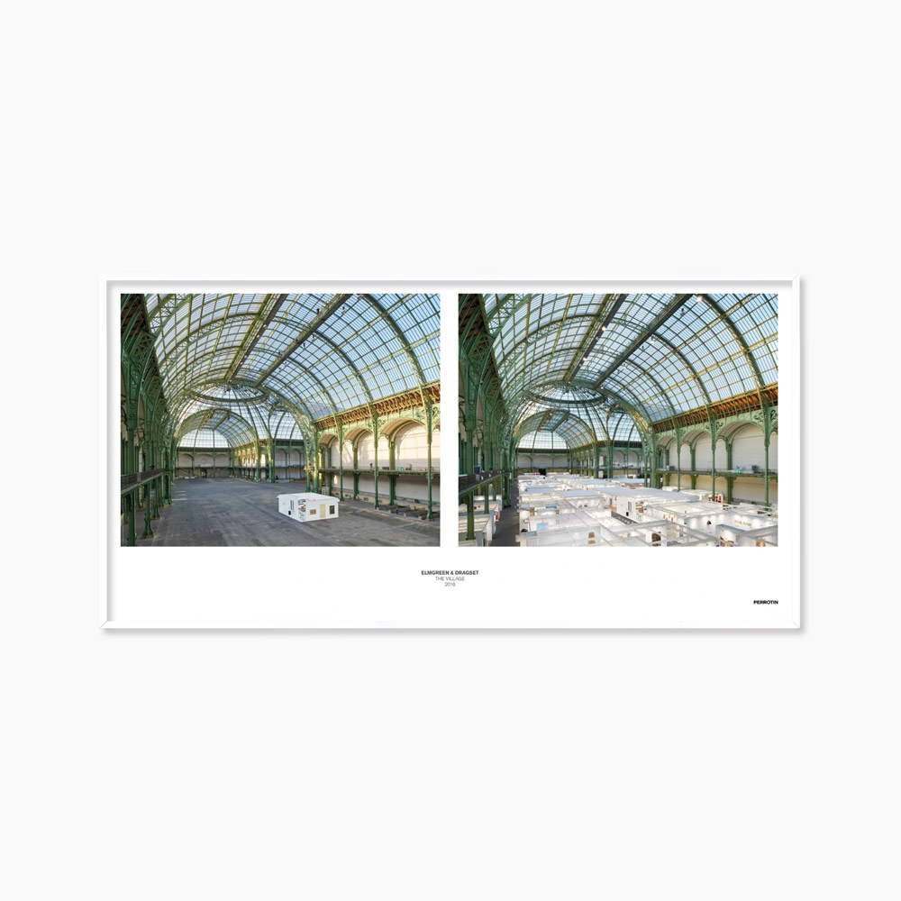 [엘름그린 & 드라그셋] The Village (액자 포함) 50 x 100 cm
