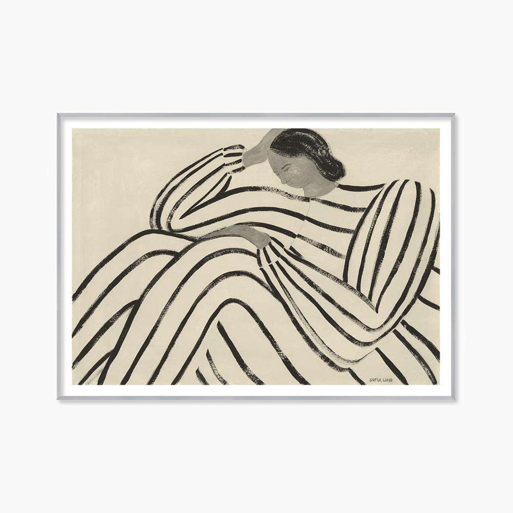 소피아 린드 Waiting 그림 아트포스터 인테리어포스터 거실 액자