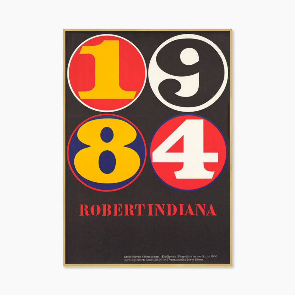 [얀 반 툰] Robert Indiana, 61.4 x 88 cm