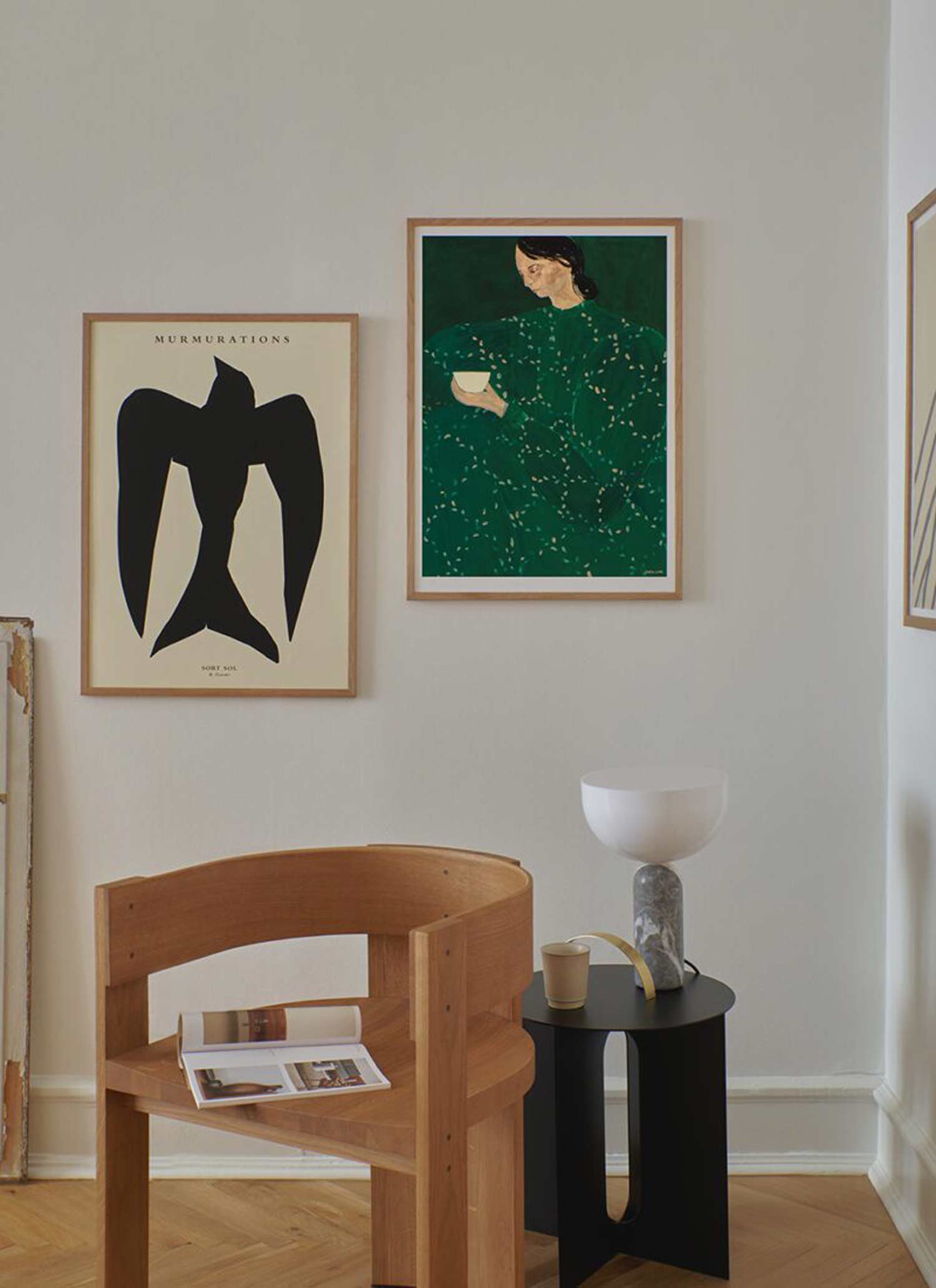 소피아 린드 Coffee Alone At Place De Clichy 그림 아트포스터 인테리어포스터 거실 액자