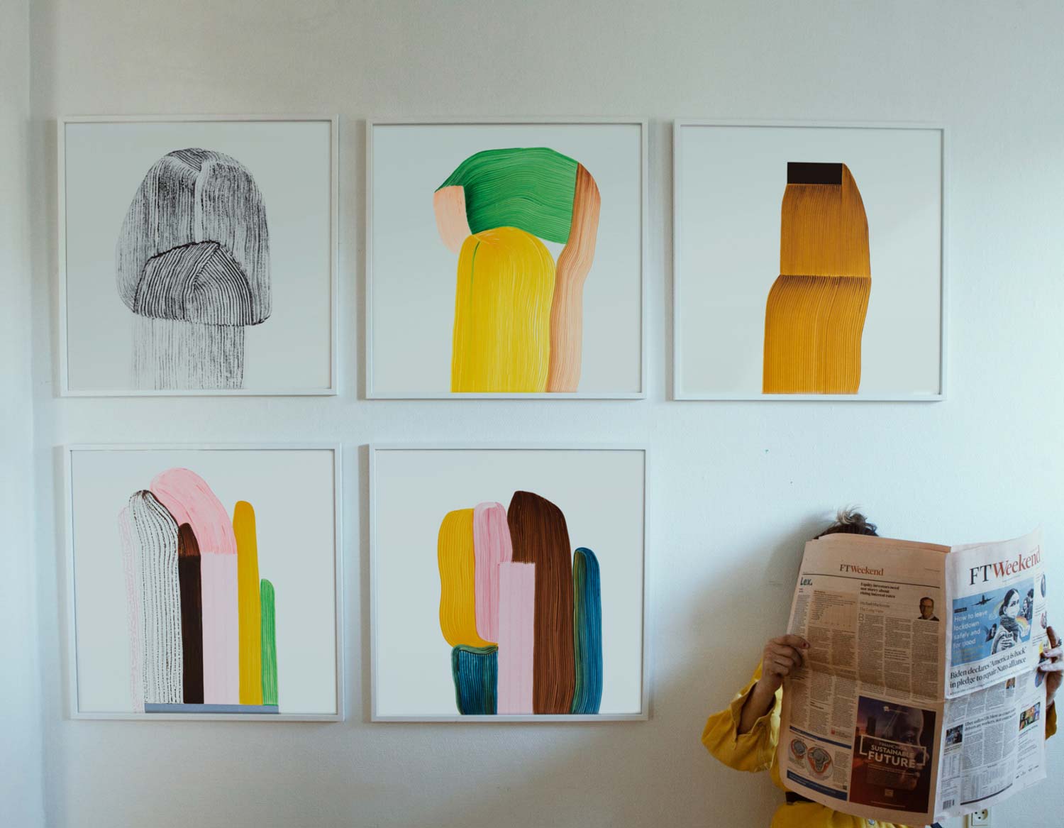 로낭 부홀렉 Drawing 8 거실 액자