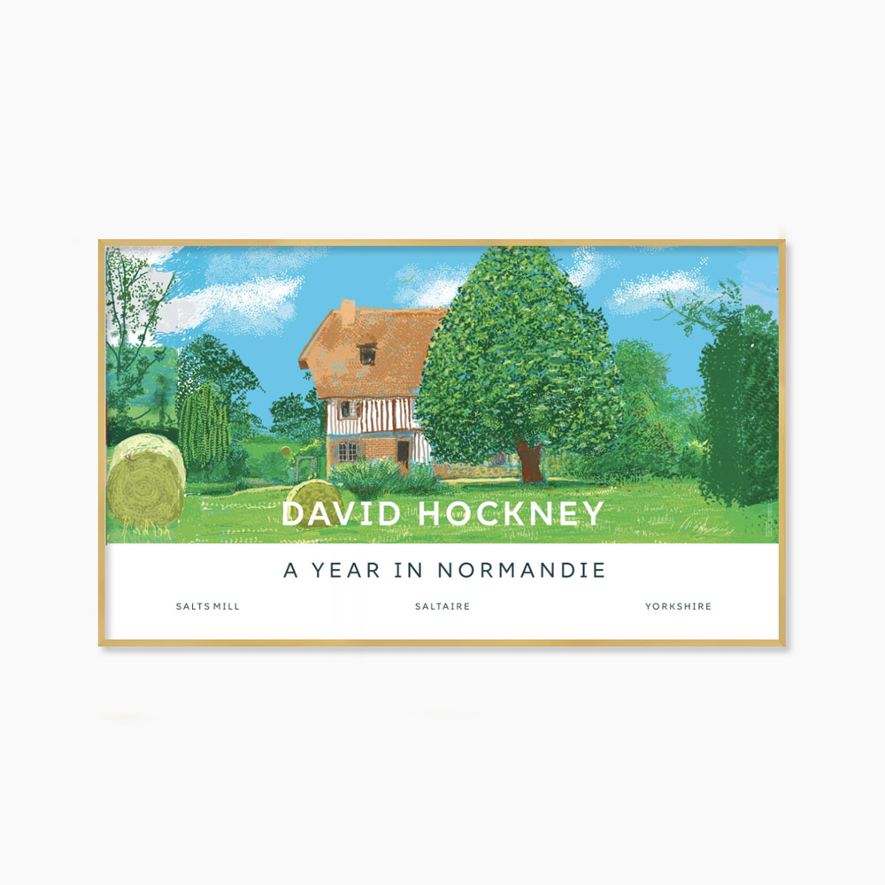 [데이비드 호크니] House and Tree 99.5 X 58.5cm - 7월 중순 재입고 예정