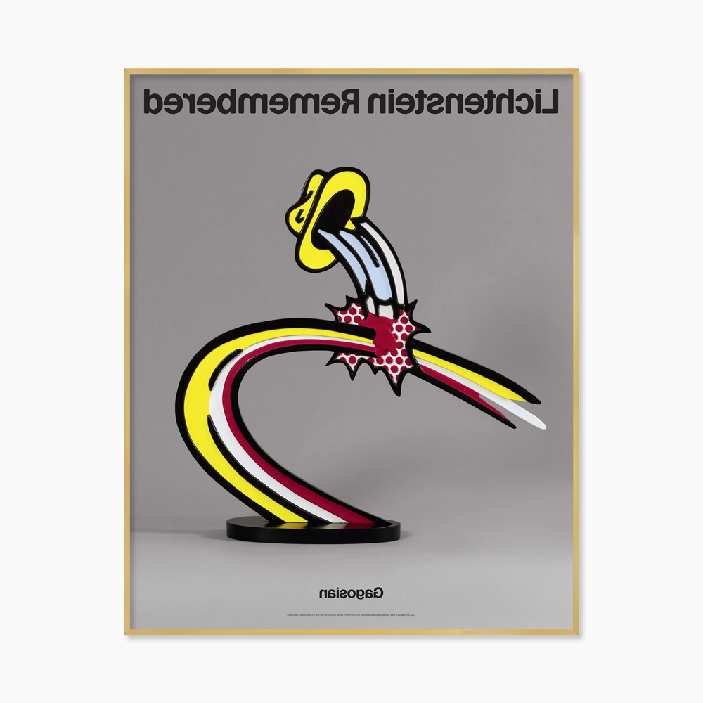 [로이 리히텐슈타인] Lichtenstein Remembered 60.9 x 76.2 cm 양면 포스터