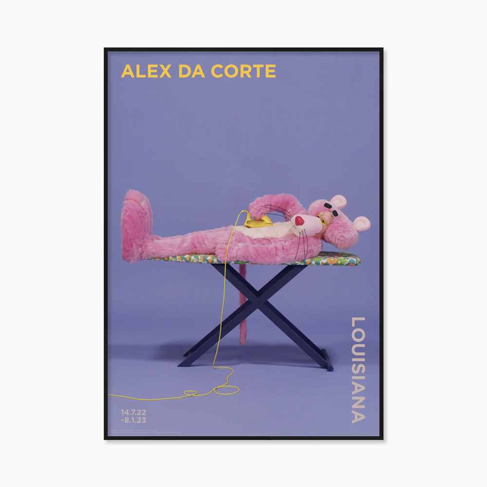 [알렉스 다 코르트] Rubber Pencil Devil, Pink Panther 42 x 59.4 cm