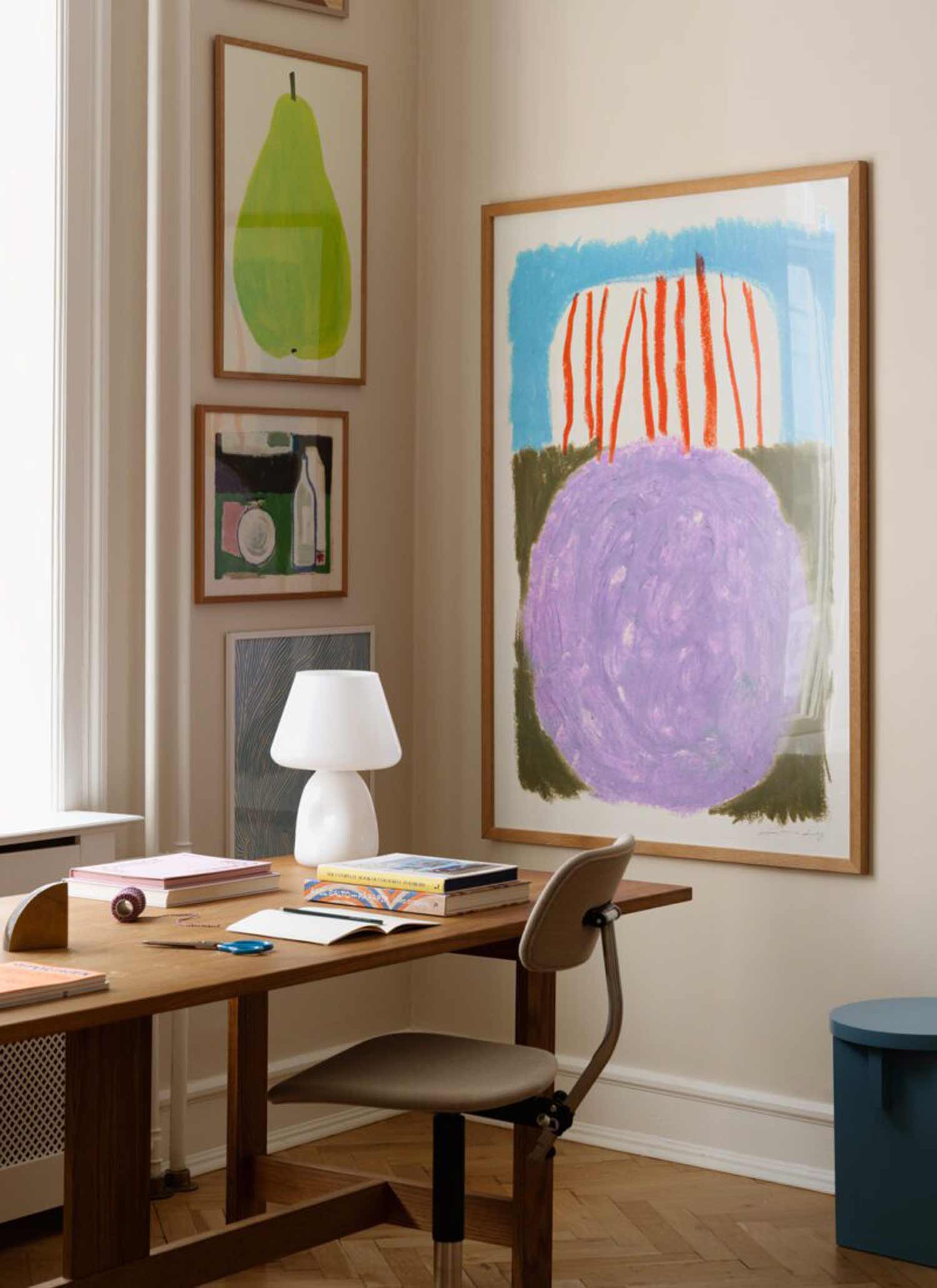 [수잔 루스티그] Purplebello 50 x 70cm - 6월 10일 입고 예정