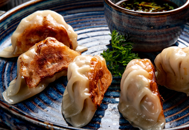 구운 만두, 불맛, 불향