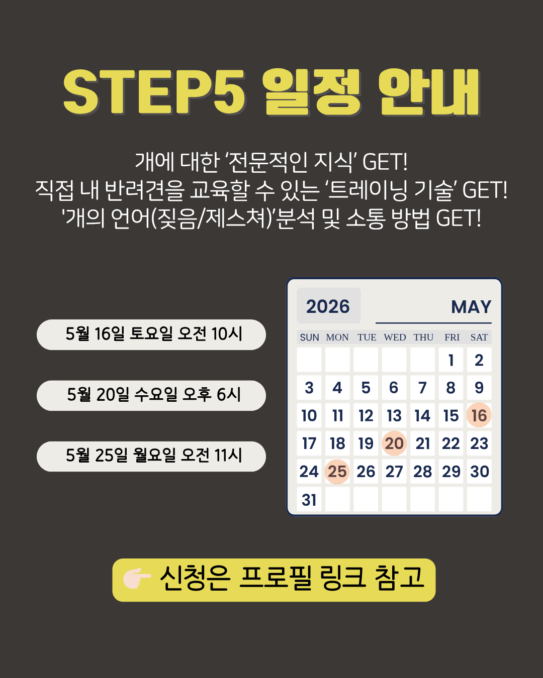 [내 반려견 내가 교육한다] 온라인 교육 신청 [옵션 선택 필수!]