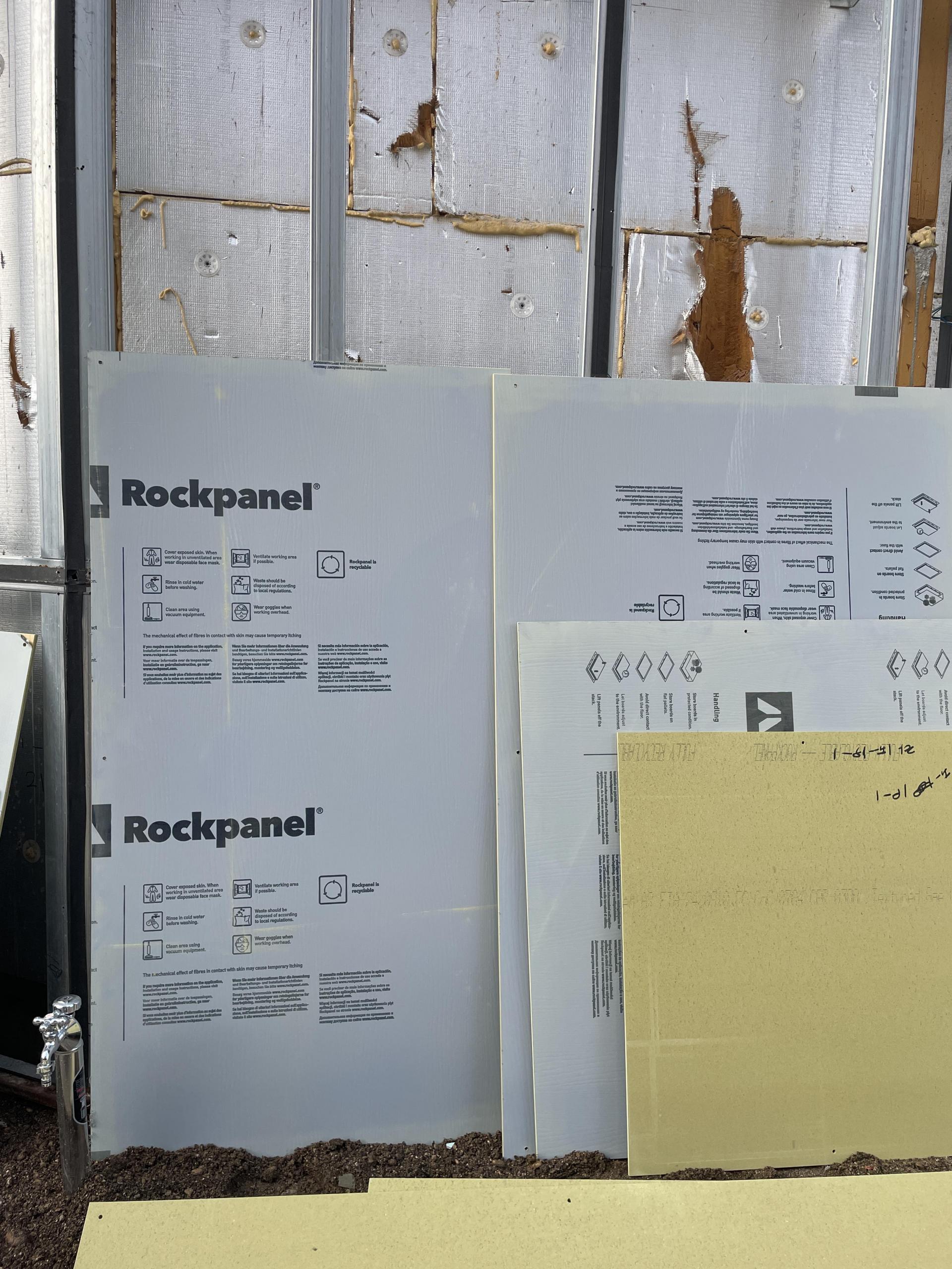 ROCKPANEL 시공 현장