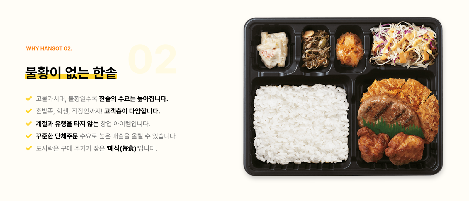 한솥도시락 창업, 한솥 창업, 한솥도시락 매출, 한솥 창업 후기, 한솥도시락 창업 비용