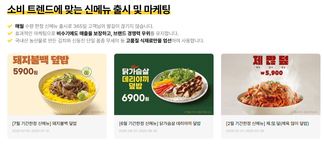 요식업, 창업아이템, 식품 트렌드, 요즘 유행하는 음식, 식사 대용, 메뉴 선정