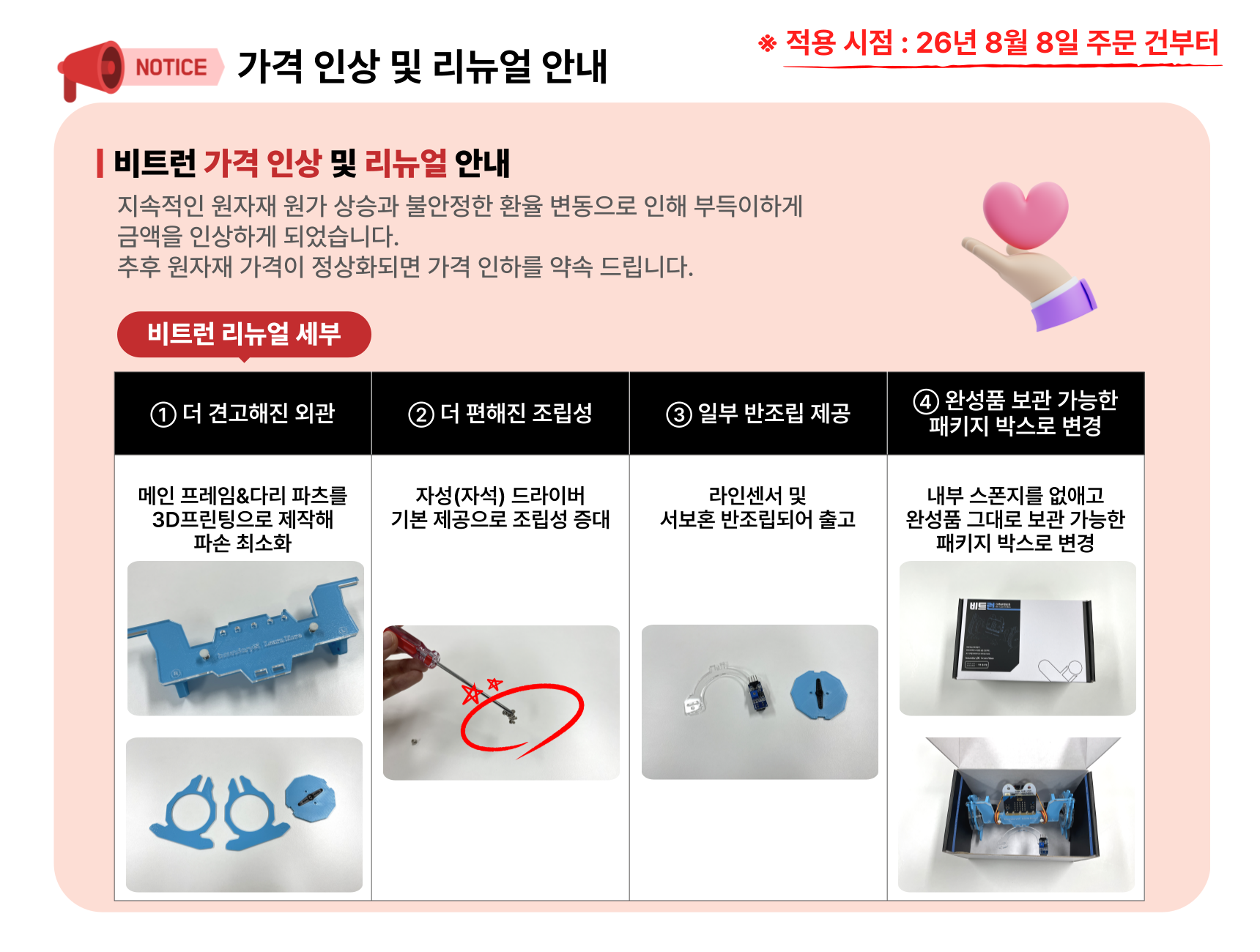 [마이크로비트] 비트런(이족 보행 로봇)