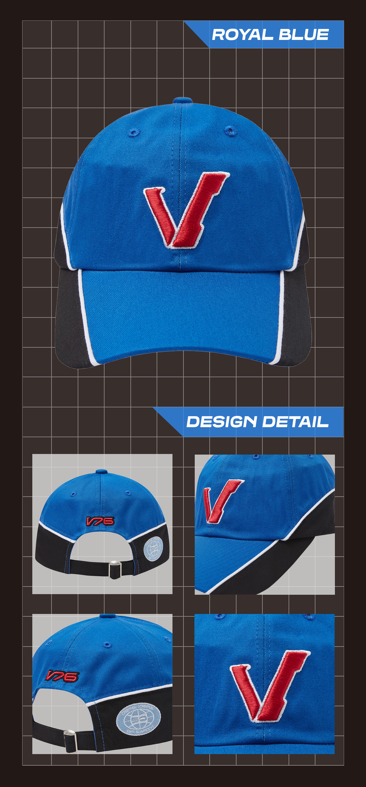TAEKWON V 50TH Limited Edition Cap (Racing Red)