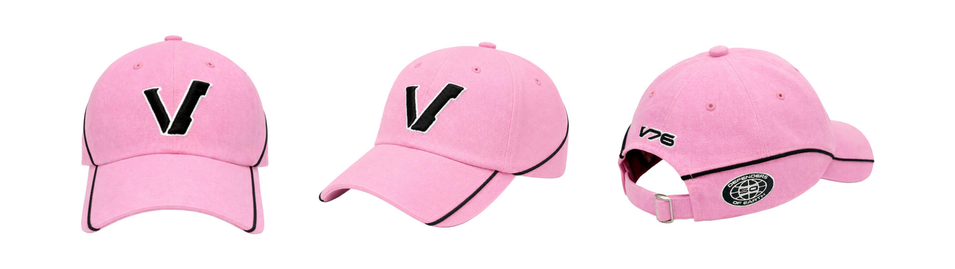 TAEKWON V 50TH Limited Edition Cap (Washed Pink)