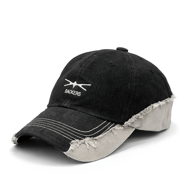 BACKERS Vintage Denim Cap (Black)