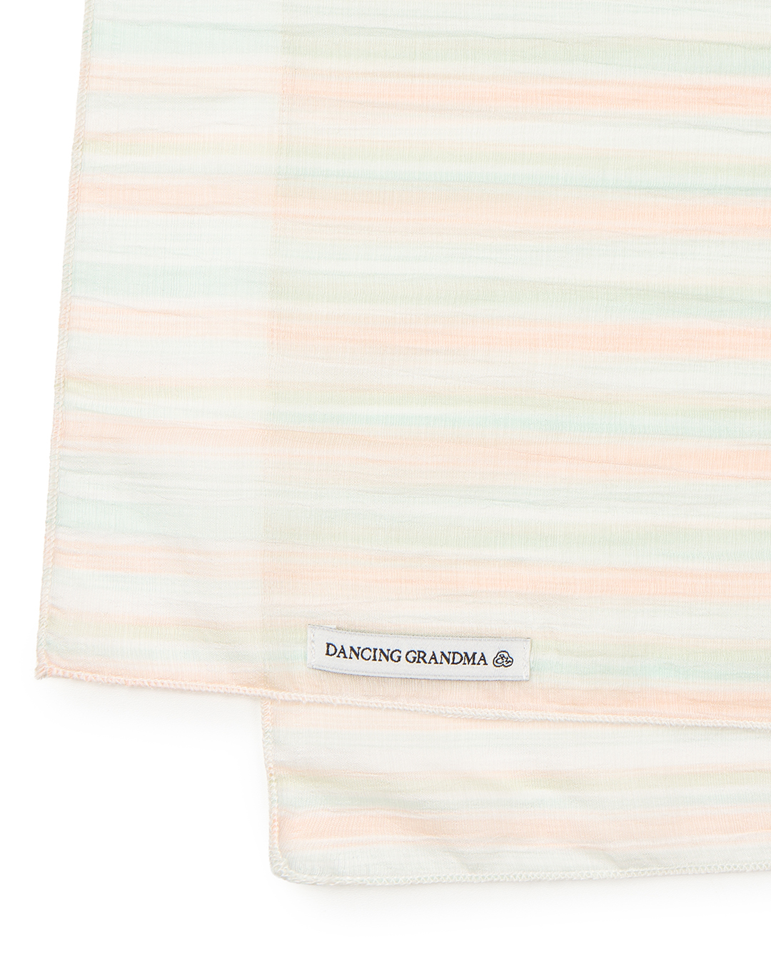 TWO WAY SCARF : ORANGE STRIPE