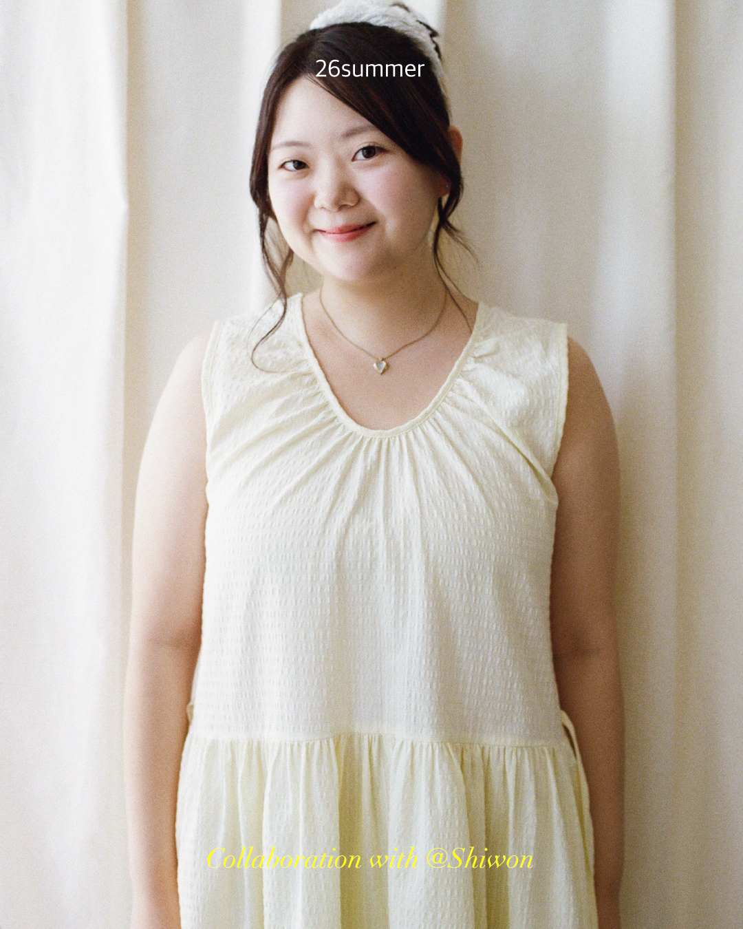 [Shiwonderful] REVERSIBLE FLORAL BUTTON DRESS