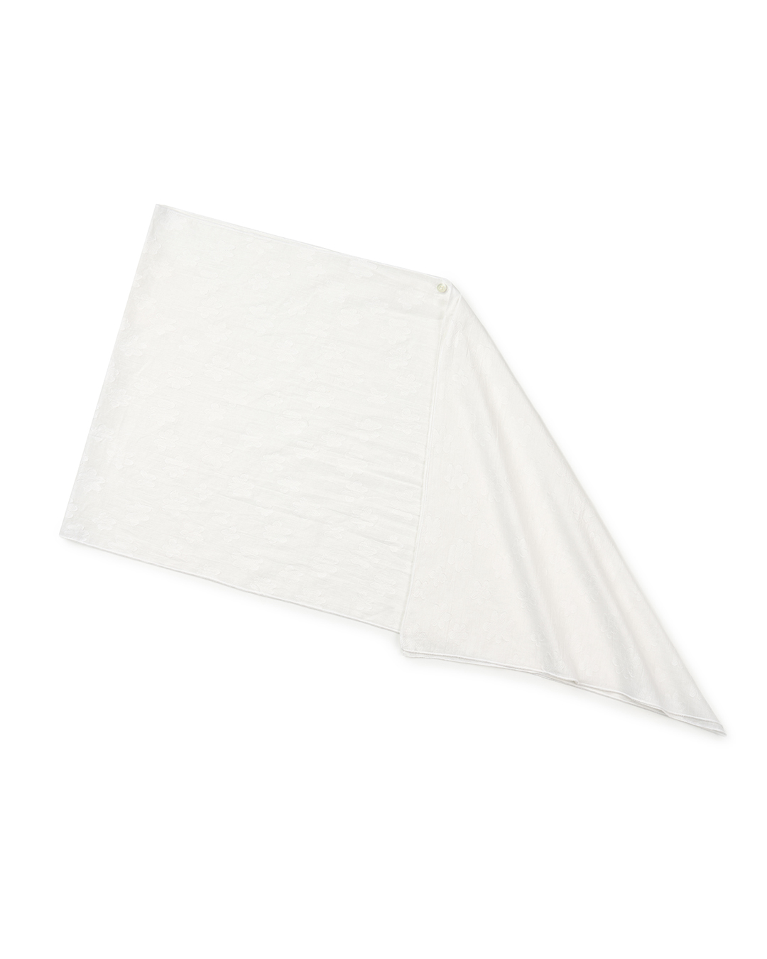 TWO WAY SCARF : WHITE FLORAL