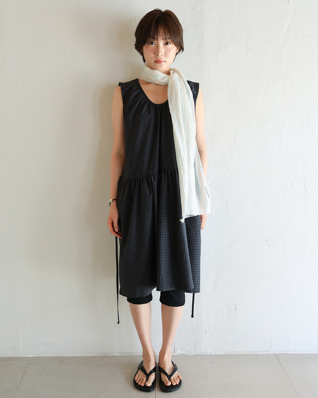 MULTI-WAY DRESS : CHARCOAL
