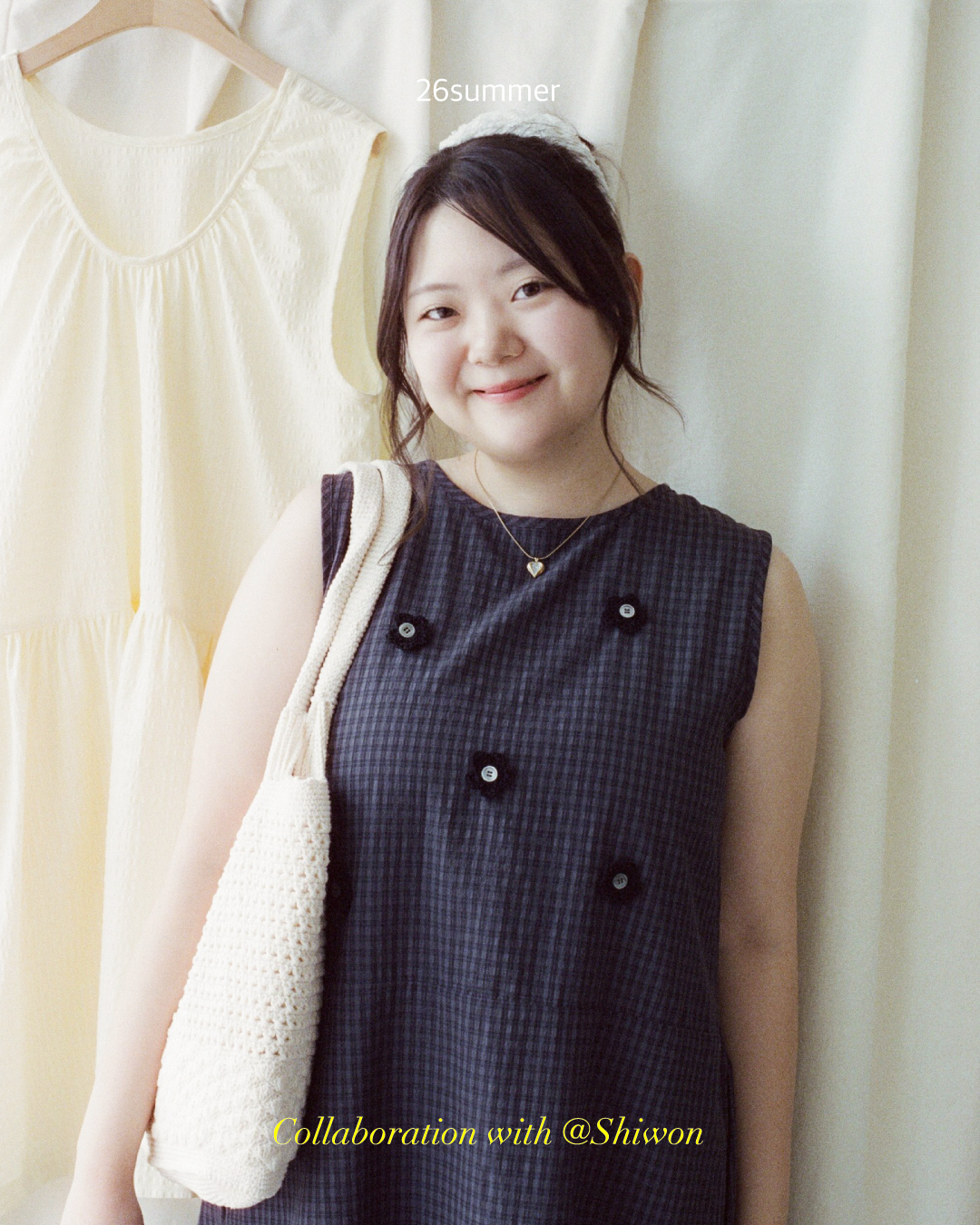 [Shiwonderful] REVERSIBLE FLORAL BUTTON DRESS