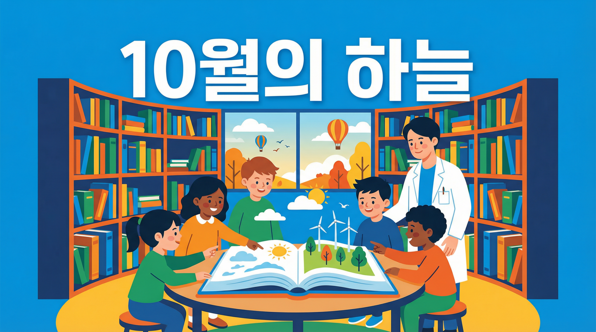 10월의 하늘