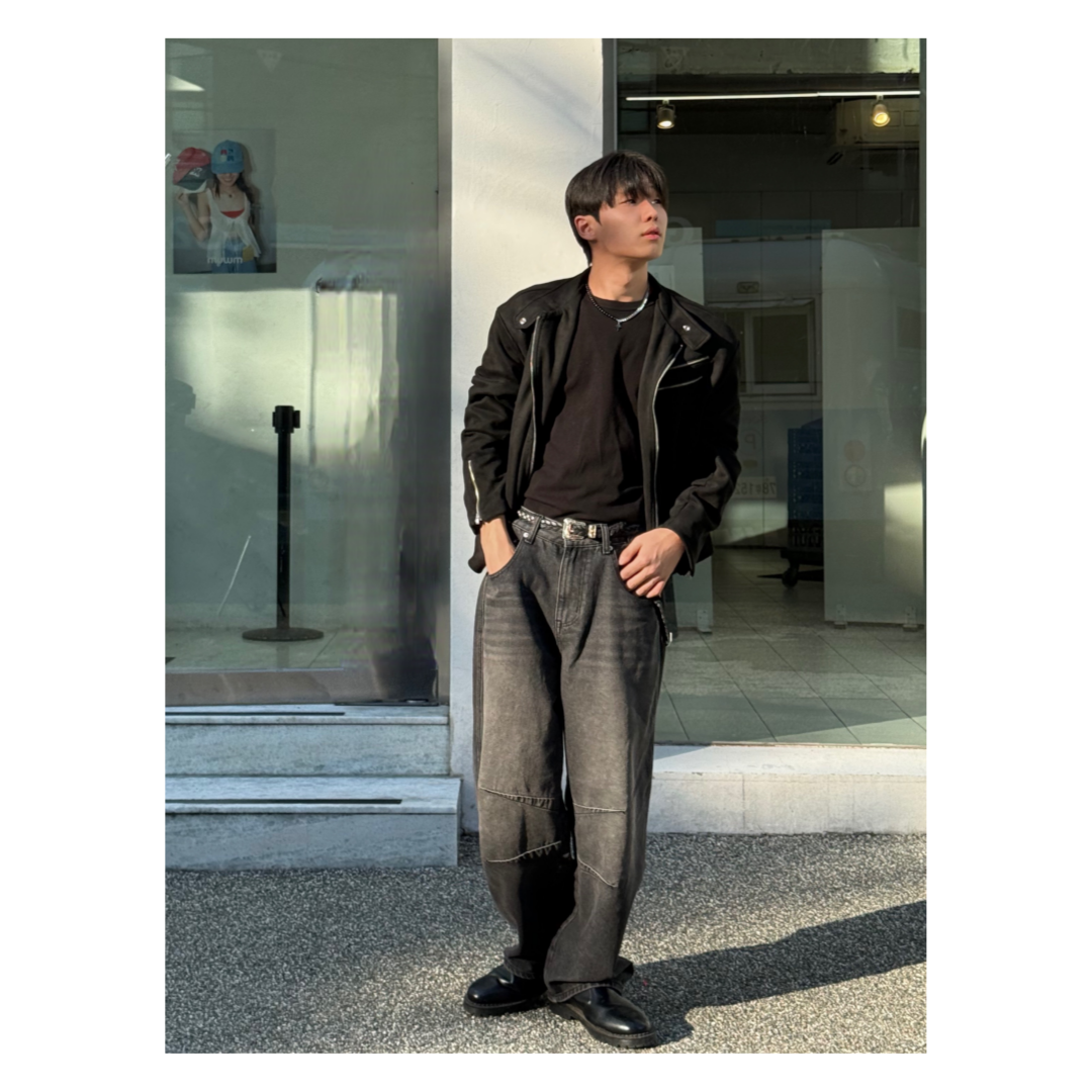 新品タグ付　 スエードジャケット スエードバイカークロップドジャケット | ファッション通販サイト NUGU