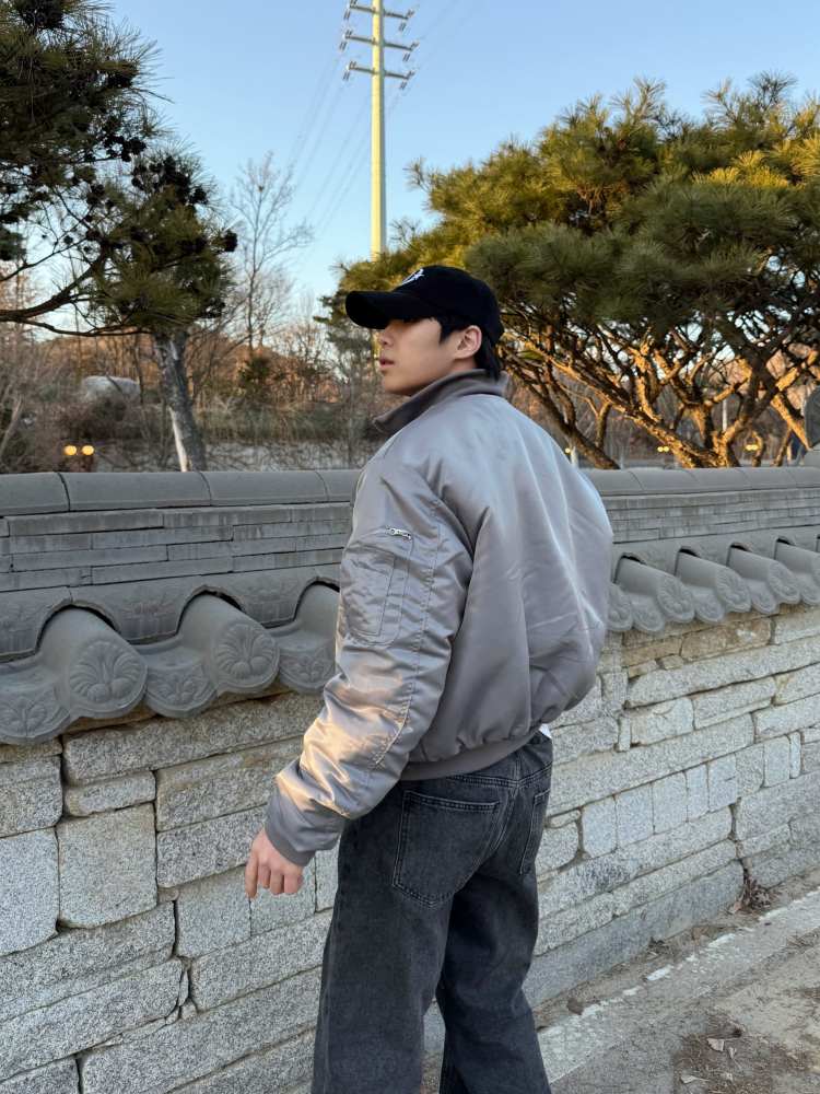 ハイネッククロップドボンバージャケット | ファッション通販