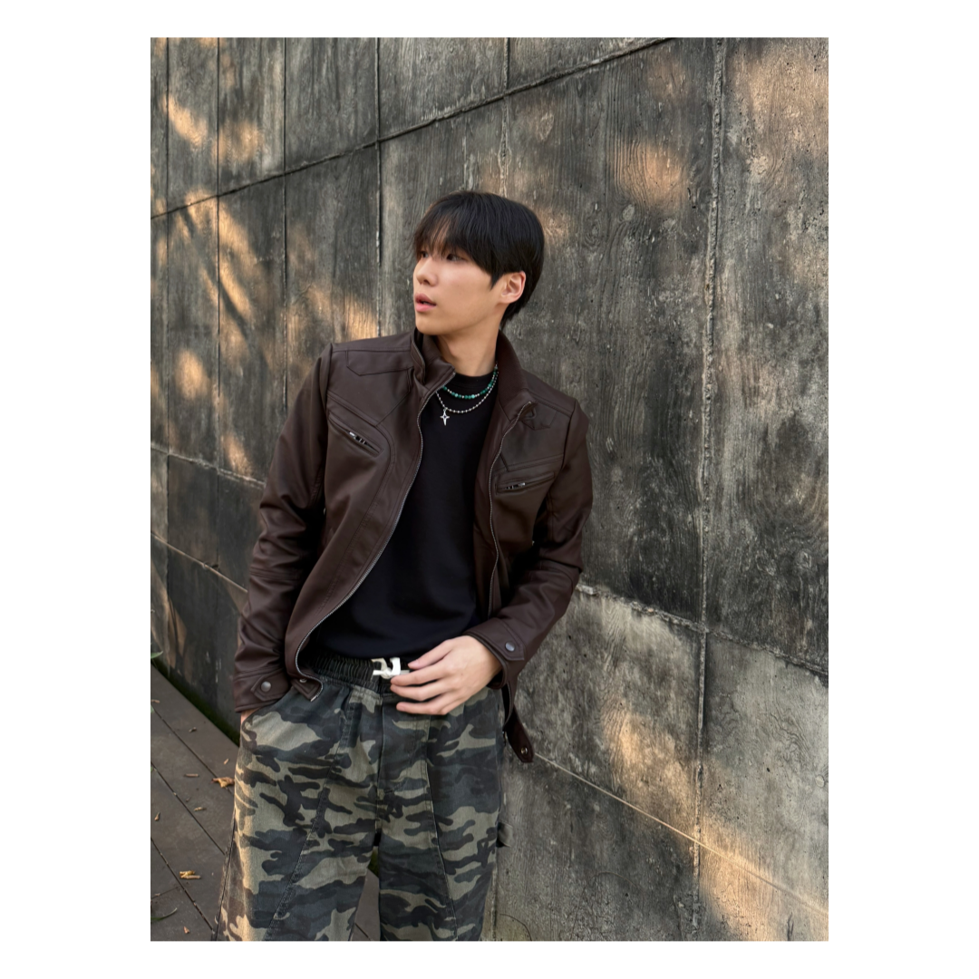 定価23万 24AW準新作・極美品 ヴィーガンレザー オーバーサイズジャケット セール】オーバーサイズ ヴィーガンレザージャケット（その他アウター