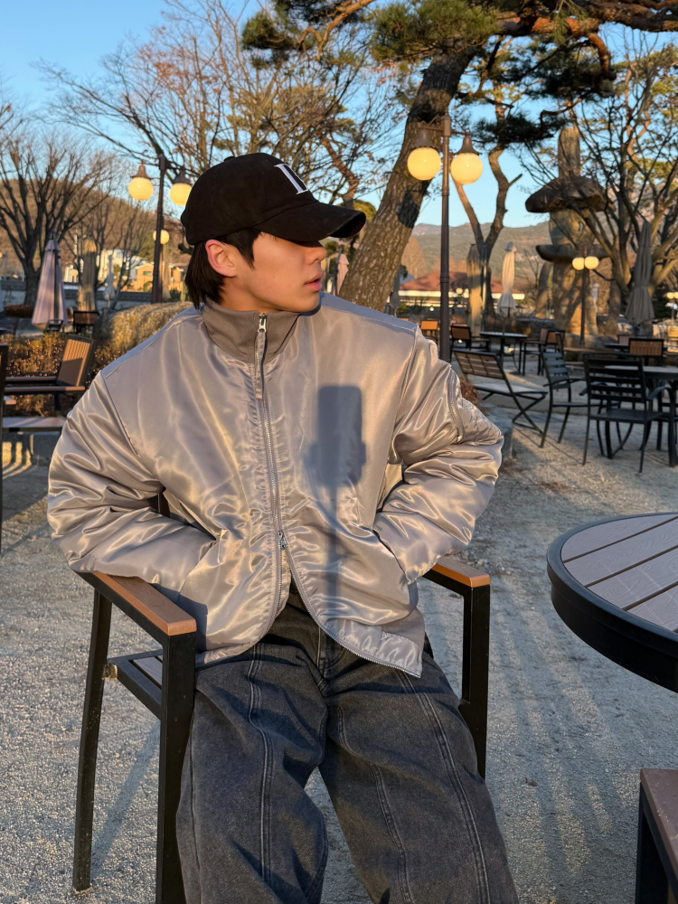 ハイネッククロップドボンバージャケット | ファッション通販