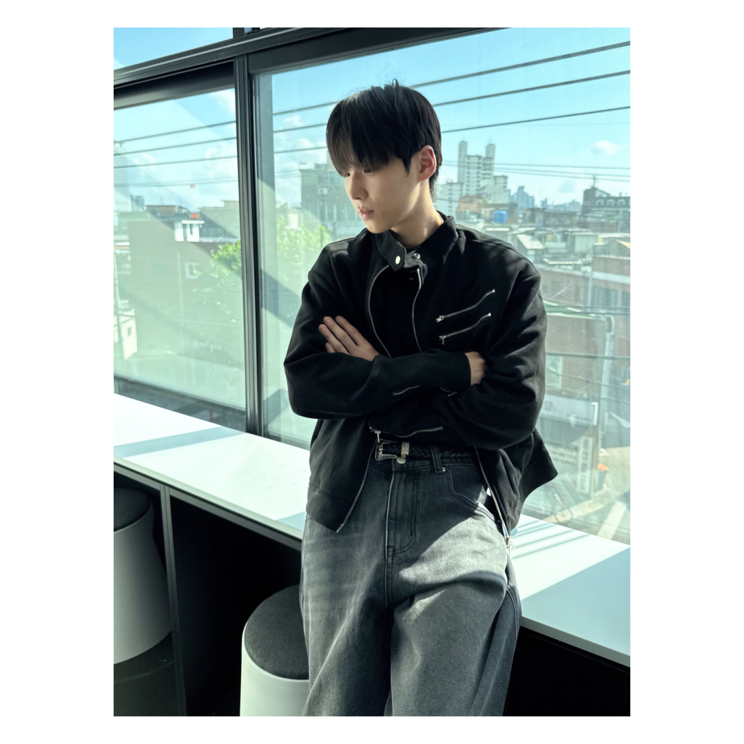 スエードバイカークロップドジャケット | ファッション通販サイト NUGU