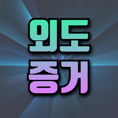 외도 증거를 수집하는 모습