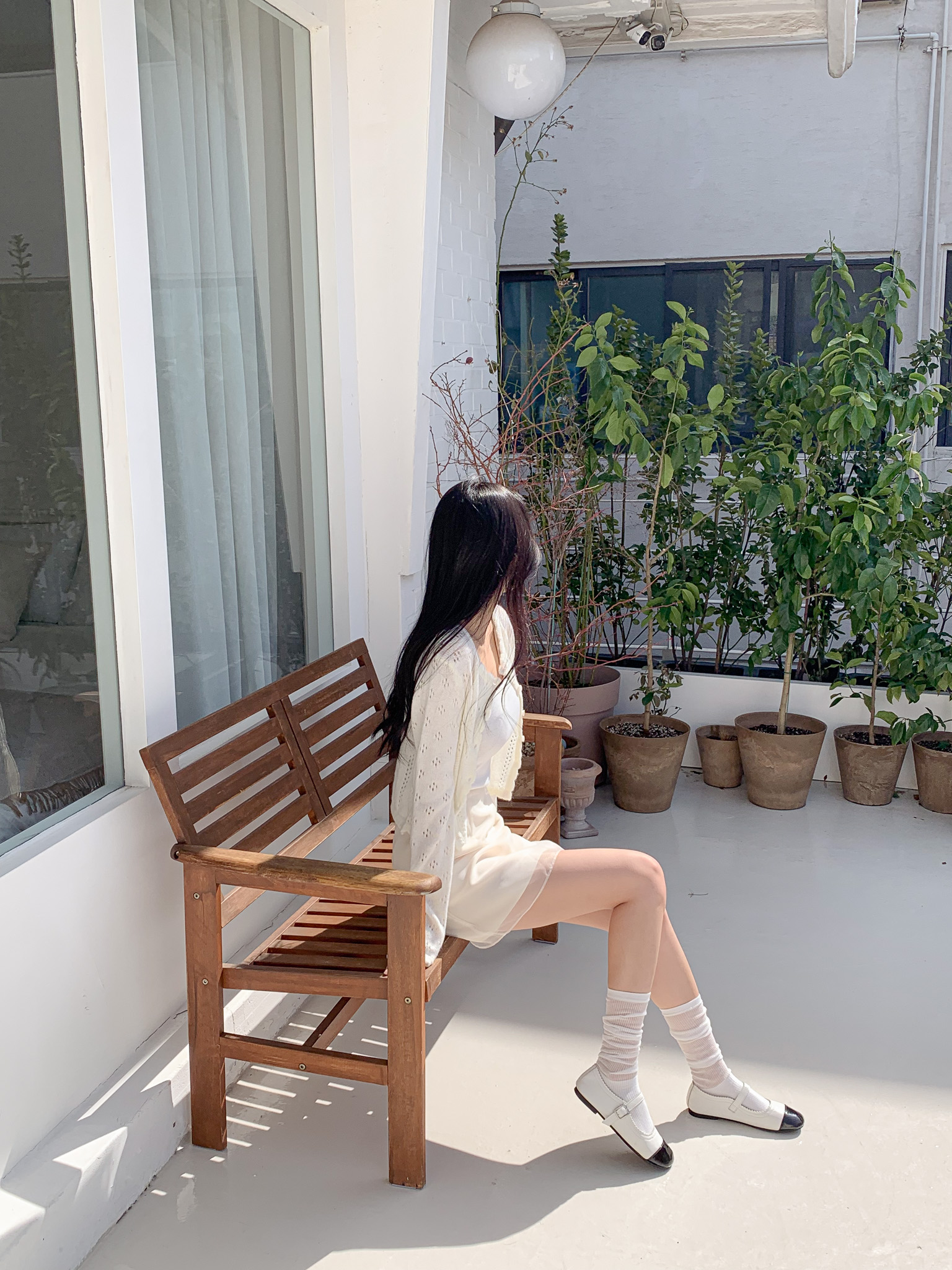 [국내제작/저퀄비교불가]라운드 프릴 펀칭 꽈배기 니트 가디건 상세 이미지 35