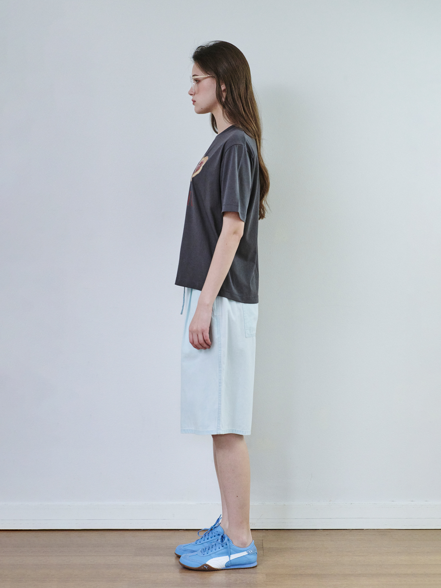 5218 AMORE GRAPHIC T/SHIRT (D/GREY)