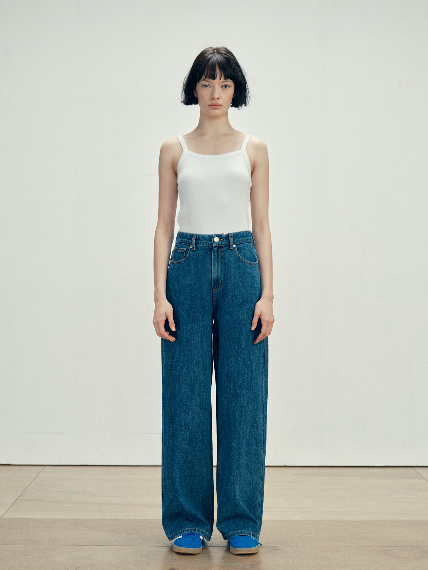 9164 LIGHT WIDE DENIM PANTS (M/INDIGO)