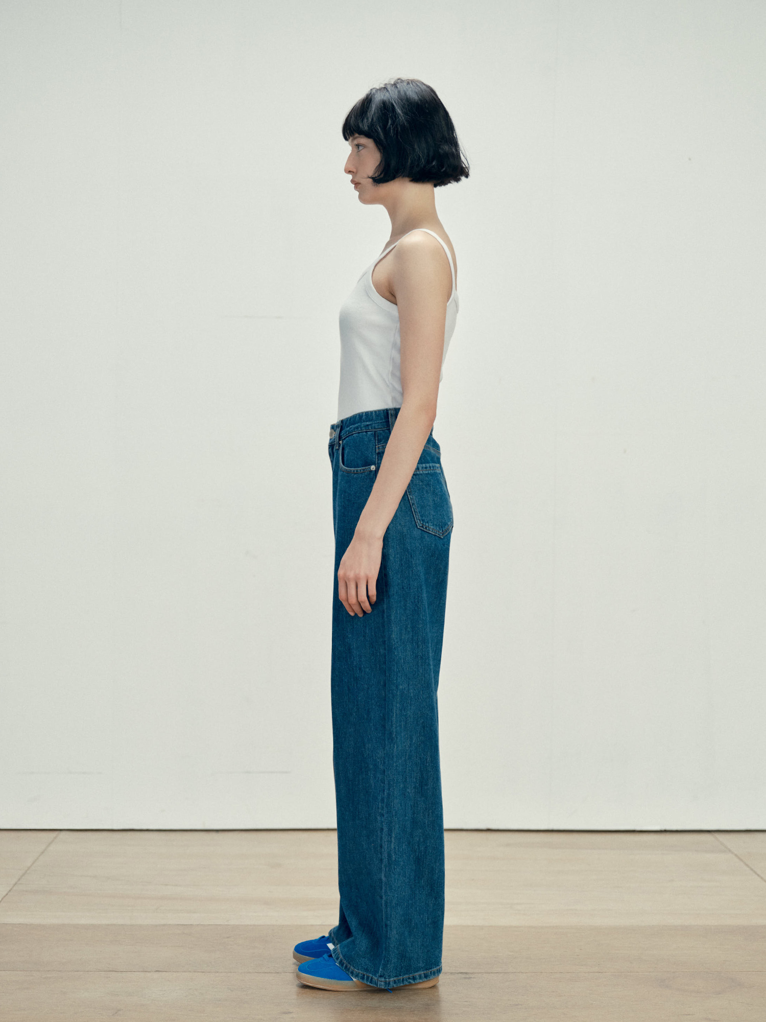 9164 LIGHT WIDE DENIM PANTS (M/INDIGO)