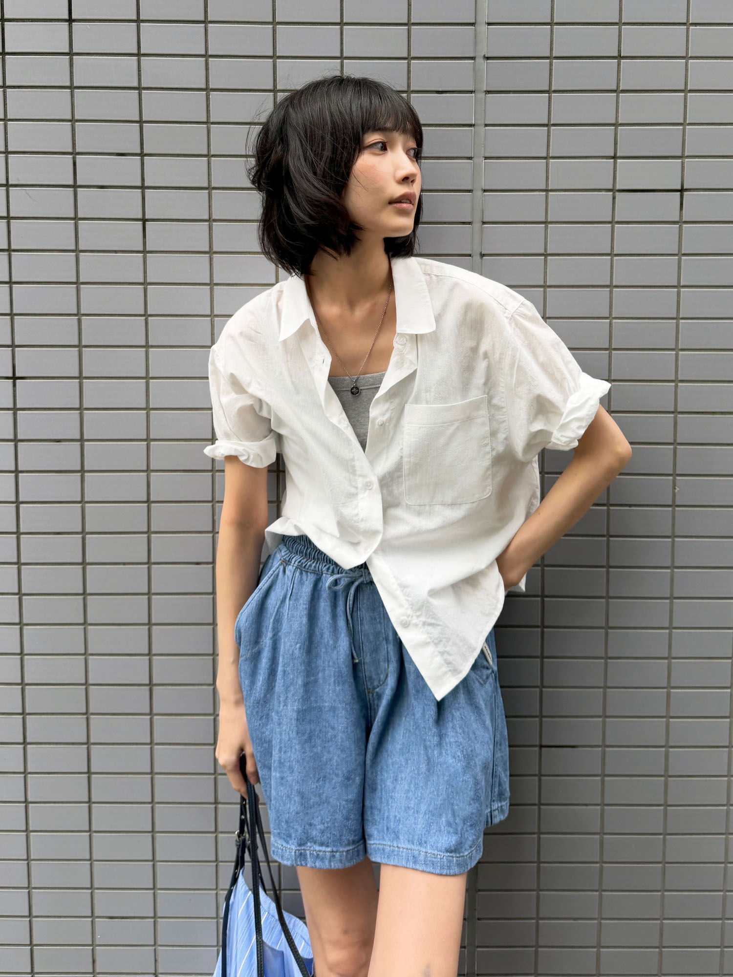 4214 ROUND NECK HALF SLEEVE T-SHIRT (WHITE)